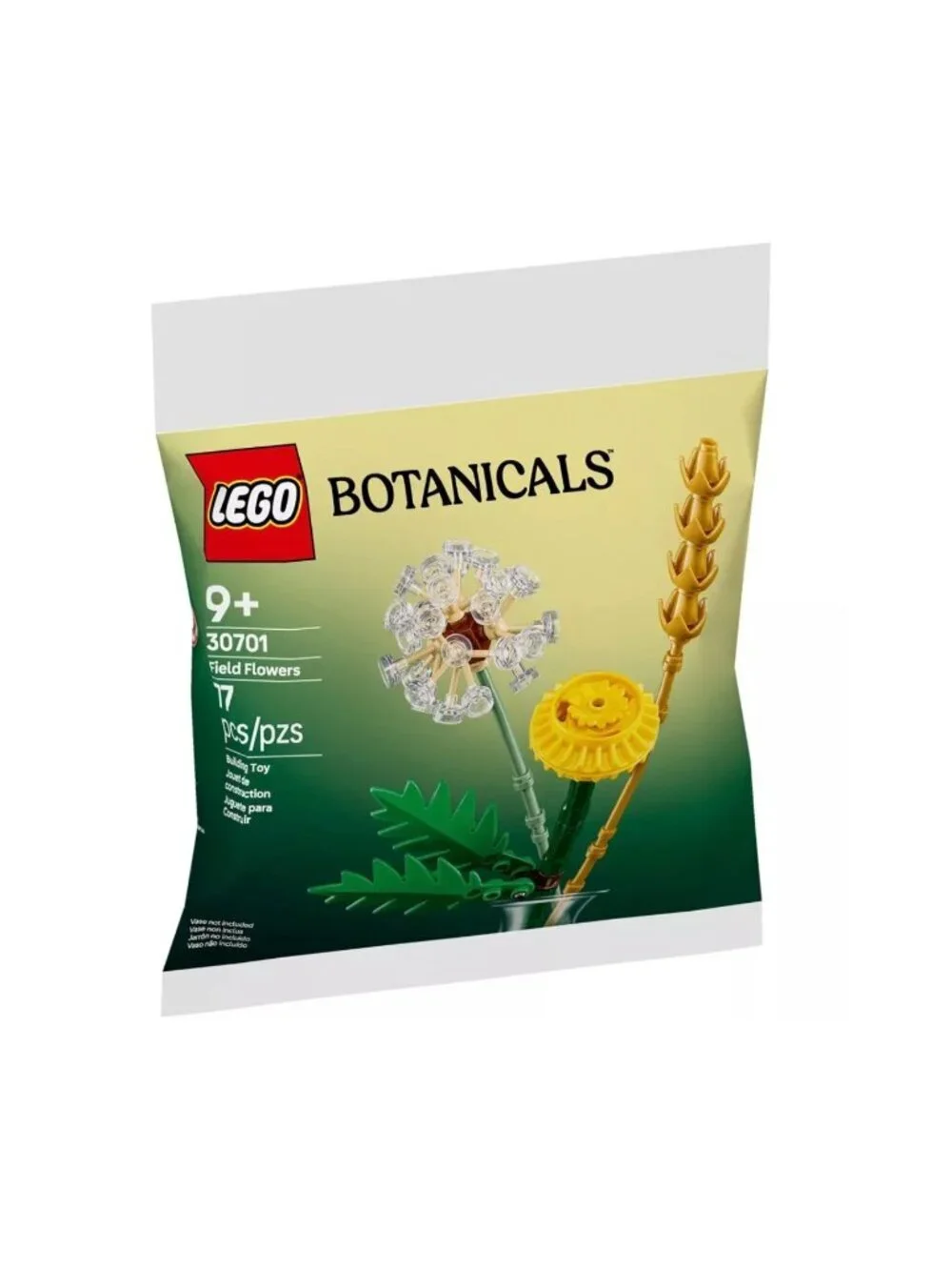 LEGO Botanicals Field Flowers Building Kit 30701 Creativity 77 Pcs Ages 9+